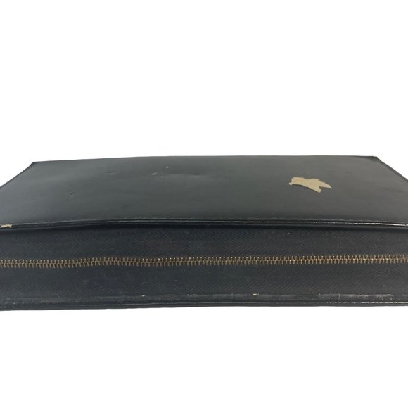 Vintage Mens Travel Toiletry Set Incomplete Case Faux Leather - Picture 11 of 12